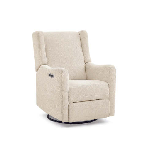 Delta Children Mercer Electronic Power Recliner And Swivel Glider  - Shell Sherpa