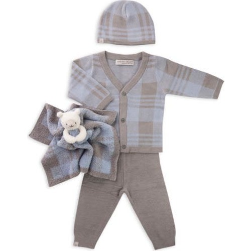 CozyChic Ultra Lite™ Cardigan, Pants, Beanie & Blanket Set