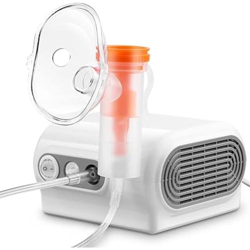 UNOSEKS Nebulizer with 1 Set of Kits for Breathing Problems, Creating Fine Cool Mist