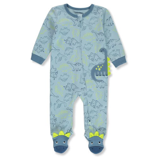 Koala Baby Baby Boys' Dino Footed Coveralls