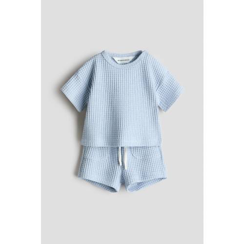 2-PIECE WAFFLED COTTON SET