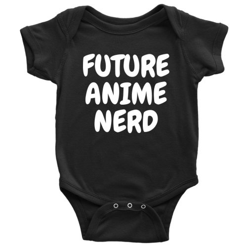Anime Baby One-piece - Future Anime Nerd - Cute Anime Baby Bodysuit - Many Sizes And Colors - Anime Baby Gift Idea - Baby Shower