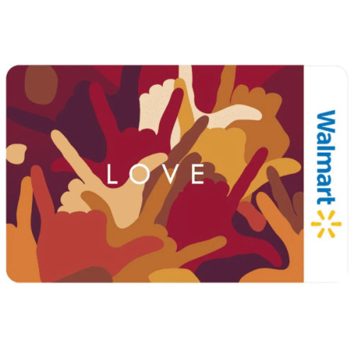 Love ASL Walmart eGift Card