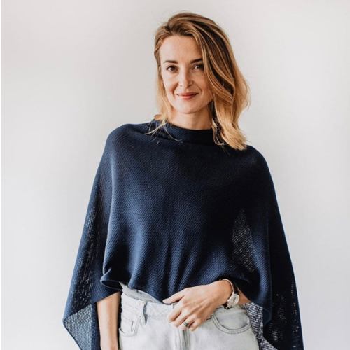 We Are Amma The Navy Cocoon™ Breathable Nursing Cover