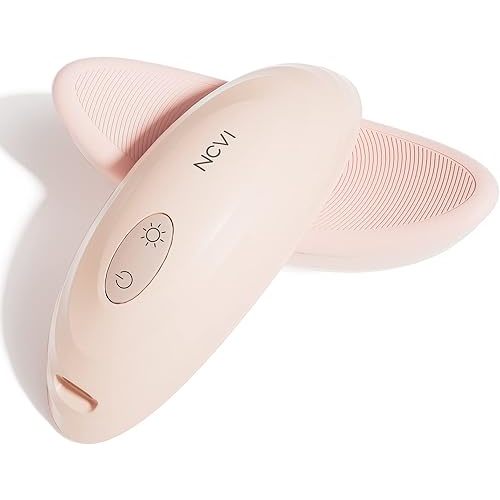 NCVI Warming Lactation Massager, Heat & Vibration, 2-in-1 Breast Massager, 2 Pack, Lactation Massager with Heat, for Breastfeeding, Pumping, Relieve Clogged Ducts, Engorgement, Improve Milk Flow