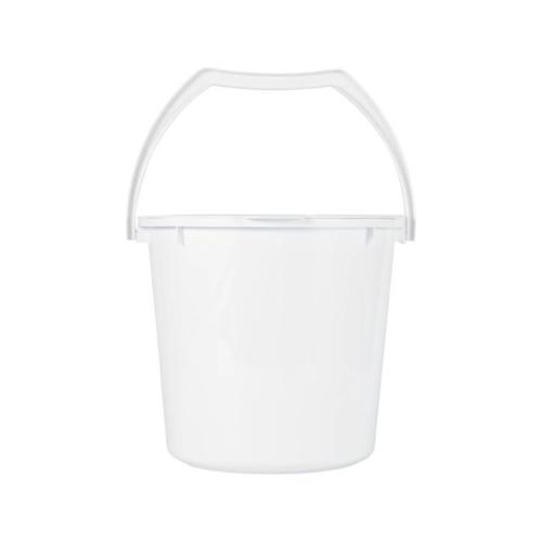 Nappy Pail with Lid - White - One Size