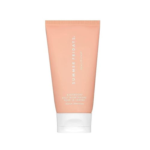 Summer Fridays Babymoon Belly Balm - Nourishing Body Balm with Vitamin E to Help Reduce the Appearance of Stretch Marks & Dry Skin (5 Fl Oz)
