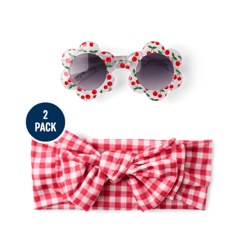 Baby Girls Floral 2-Piece Accessory Set - MULTI | The Children's Place