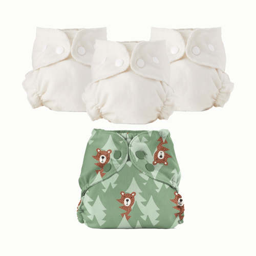 Organic Cloth Diaper Bundle Starter – Esembly