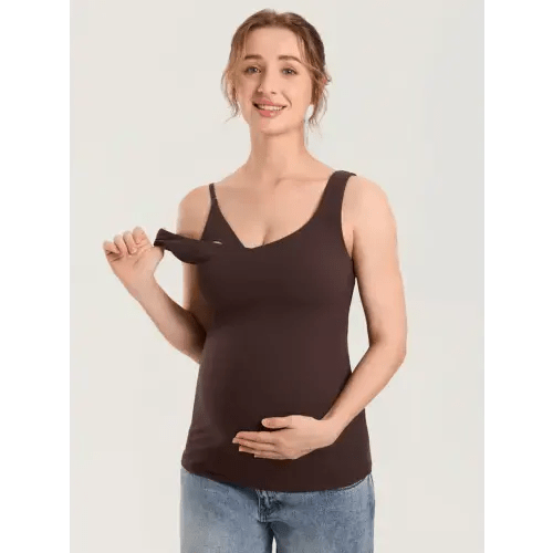 Natrelax® V Neck Nursing Tank Top