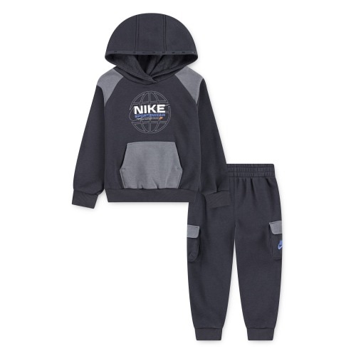 Kids' Sportswear Hoodie & Cargo Pants Set