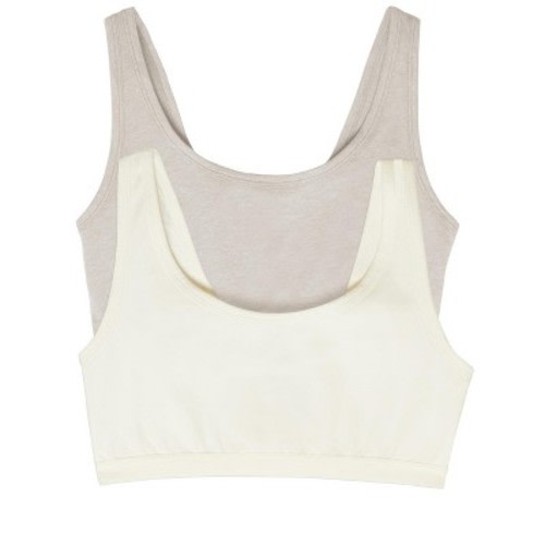 Felina Organic Cotton Stretch Bralette - Sports Bras for Women - Comfortable and Breathable - Ideal Sports Bra for Everyday