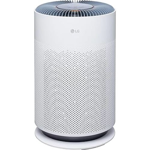 LG PuriCare 360 Air Purifiers for Home, Large and Small Room, Bedroom, Up to 2,059 ft² in 1 Hr with NanoFiber True HEPA Filter, 360 Degrees of Filtration, WiFi, Air Quality Monitor, Low Noise