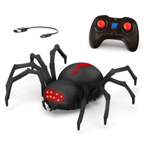 TERRA by Battat Remote Control Black Widow Spider