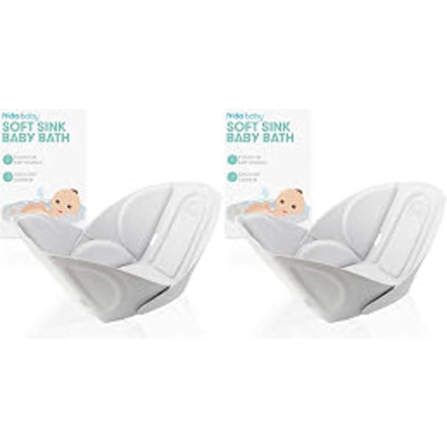 Amazon.com: Frida Baby Soft Sink Bath,Sink Bather,Easy to Clean Bather that Supports Baby's Head,(Pack of 2)
