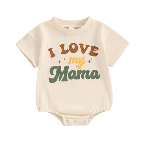 SAYOO Baby Girl Boy Bodysuit Romper Gender Neutral Unisex Funny Aunties Bestie Letter Clothes Casual One-Piece Bodysuit