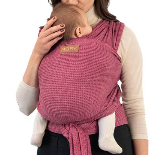 Waffle Knit Wrap - Desert Rose