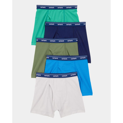 Toddler Boy 5-Pack Active Mesh Boxer Briefs Underwear | Carter's
