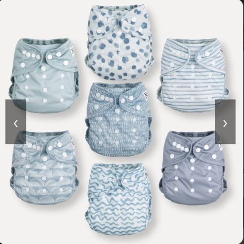 Something Blue Diaper Covers