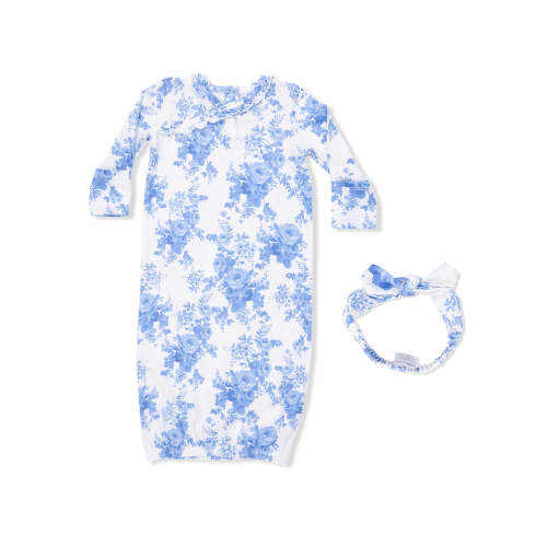 Kimono Gown & Knot Headband, Dream Cottage Floral