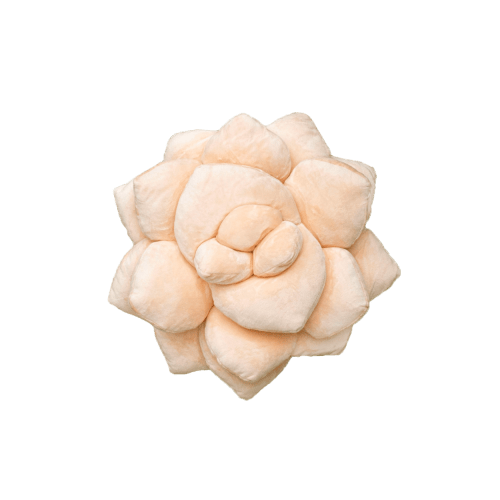 Lil' Pop Succulent® Plush Pillow – Blush Peach
