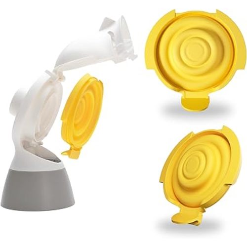 2pcs Silicone Membranes Compatible with Medela Pump Parts, Pump Replacement Diaphragm for PersonalFit Flex connectors,Pump in Style MaxFlow, Swing Maxi, Freestyle Flex Breast Pumps