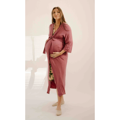 Robes in Dusty Rose – Lila