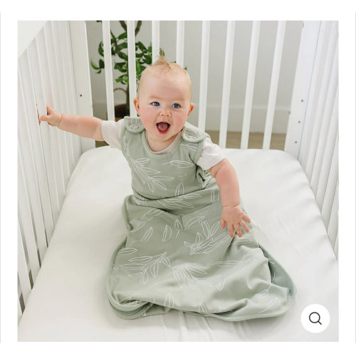 4 Season® Baby Sleep Bag, Merino Wool & Organic Cotton, Sage