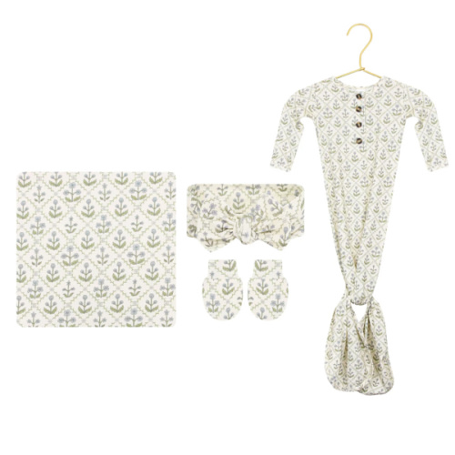 Etta Newborn Headband Bundle (Gown)