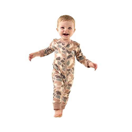 Burlebo Baby Zip Up – Soft Performance Fabric with Fold-Over Cuffs
