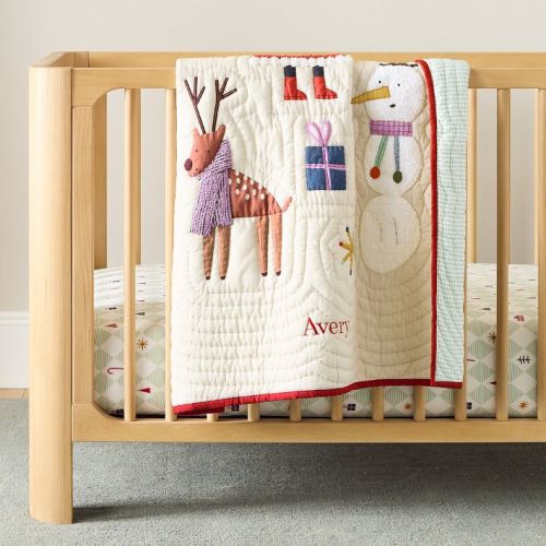 Santa & Friends Baby Quilt
