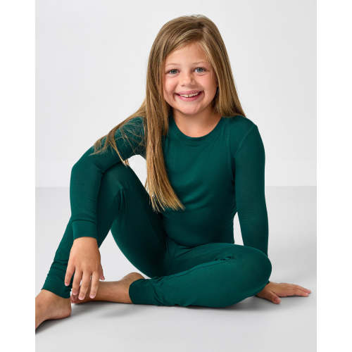 Emerald Two-Piece Pajama Set - Little Sleepies