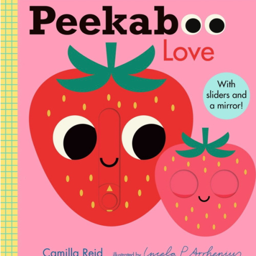 Peekaboo: Love: An Interactive Board Book for Babies & Toddlers with Mirror & Sliders to Push, Pull, or Turn