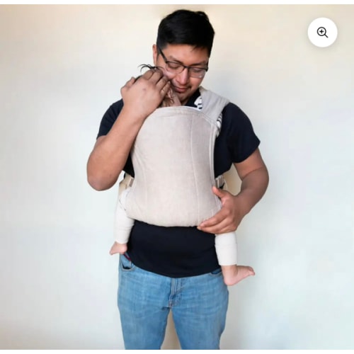 Tan Buckle Baby Carrier | Ergonomic Soft Structured Carrier