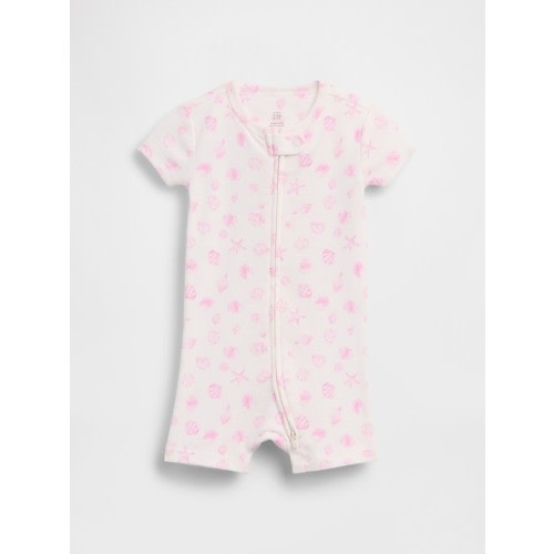 Baby Organic Cotton Shorty One-Piece