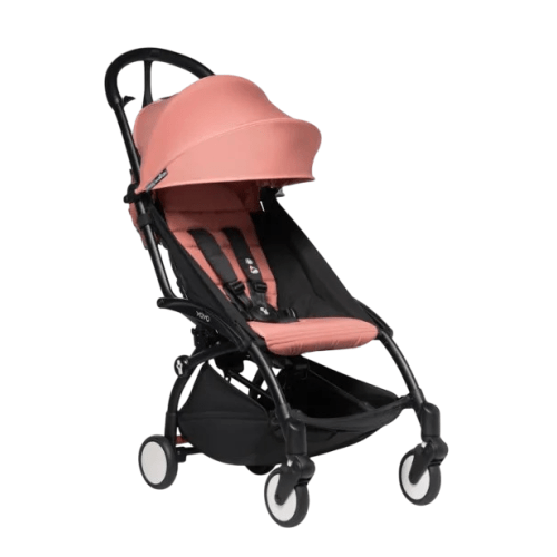 Babyzen YOYO2 Complete Stroller, 2022, Black with Ginger