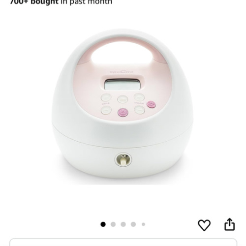 Spectra - S2 Plus Electric Breast Milk Pump for Baby Feeding - Convenient Breast Feeding Support