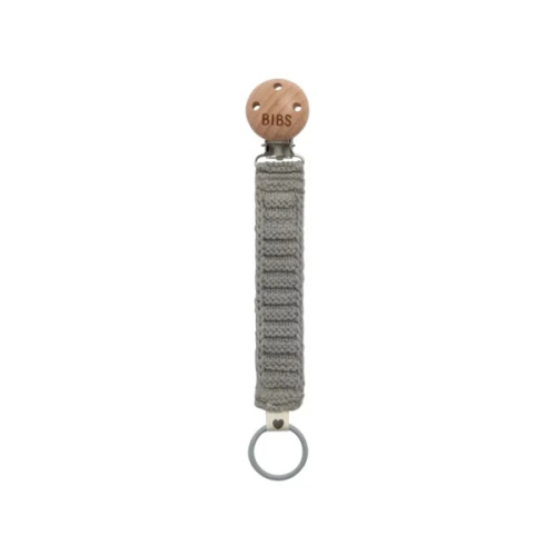BIBS Pacifier Clip Knitted (Cloud)