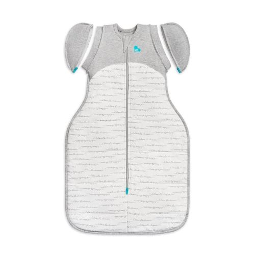 Love to Dream Swaddle UP Transition Bag Warm 2.5 TOG, Dreamer White, Extra Large, 24-32 lbs, Patented Zip-Off Wings, Gently Help Baby Safely Transition from Being Swaddled to Arms Free Before Rolling