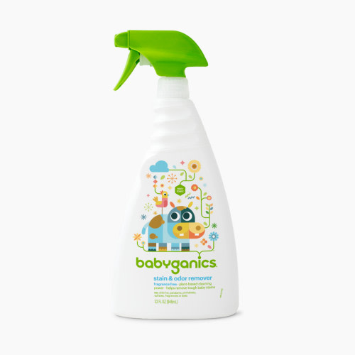 BabyGanics Stain & Odor Remover - Fragrance Free, 32 oz
