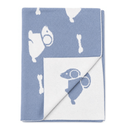 BLUE PUPPY BLANKET