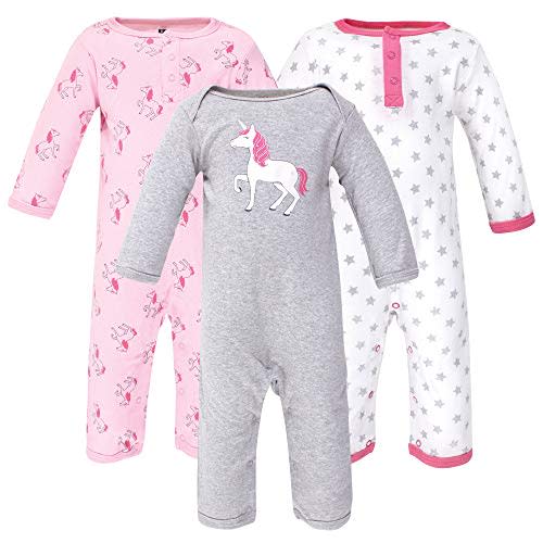 Hudson Baby unisex-child Cotton Coveralls