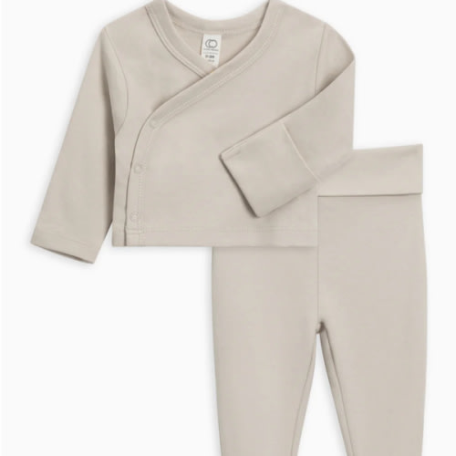 Riley 2 Piece Kimono Wrap Top and Pant Set