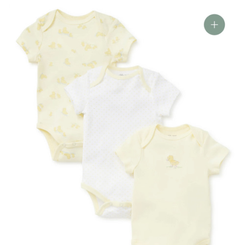 Little Ducks 3-Pack Bodysuits