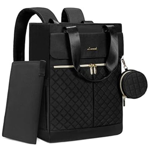 LOVEVOOK Diaper Bag Backpack,Diaper Tote Bag with Insulated Pockets,Baby Bag for Girl Boy with Changing Pad,Large Baby Diaper Bag with Pacifier Case,Anti-Theft Travel Backpack for Women,Black