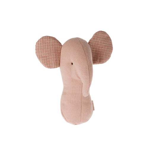 lullaby friends, elephant rattle - rose