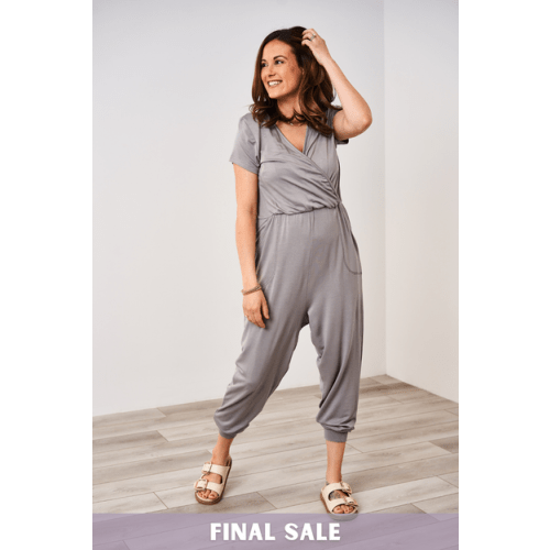 Latched Mama Play All Day Nursing Jumpsuit- Final Sale