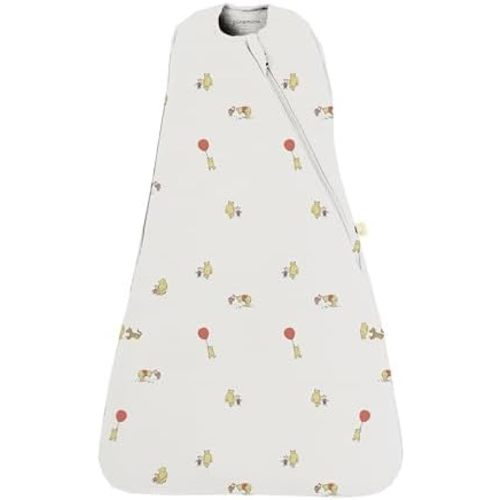 GUNAMUNA Swaddle Wrap for Newborns – Arms In or Out, Easy Diaper Changes with WONDERZiP, Soft Sleep Sack, 2.5 TOG