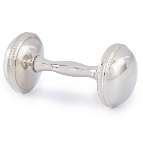 Keepsake Silver Baby Rattle