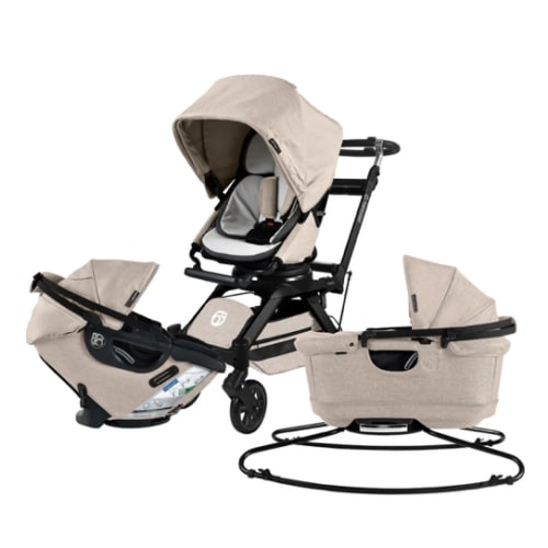 Orbit Baby Stroll, Sleep, & Ride Travel System - Stroller, Car Seat, & Bassinet Combo